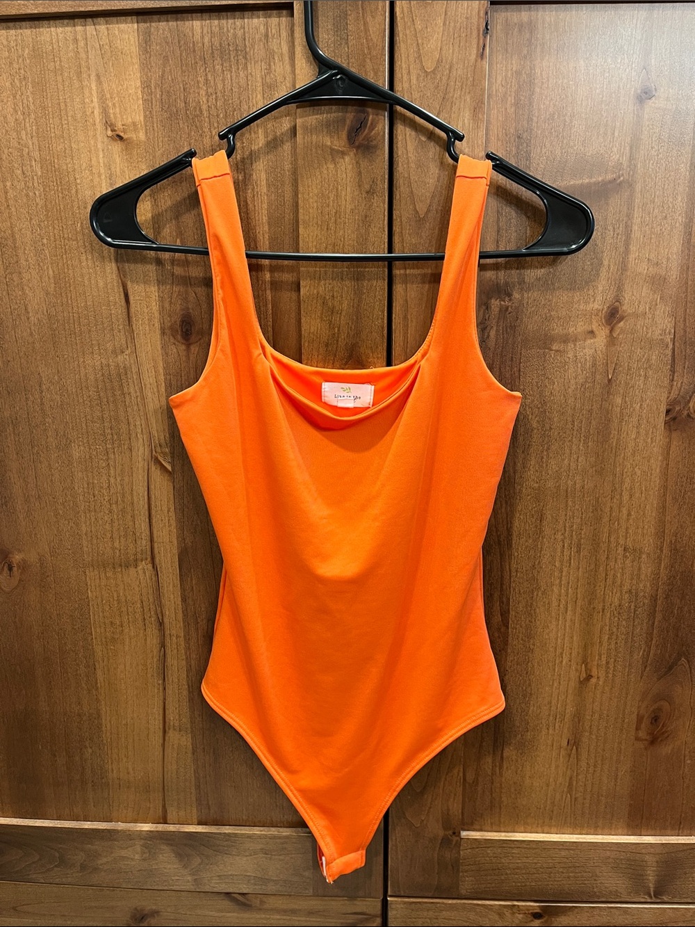 Bright Orange Bodysuit